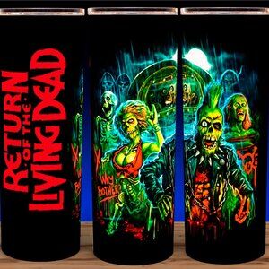 Return of the Living Dead Retro Zombie Action Movie Cup Mug Tumbler